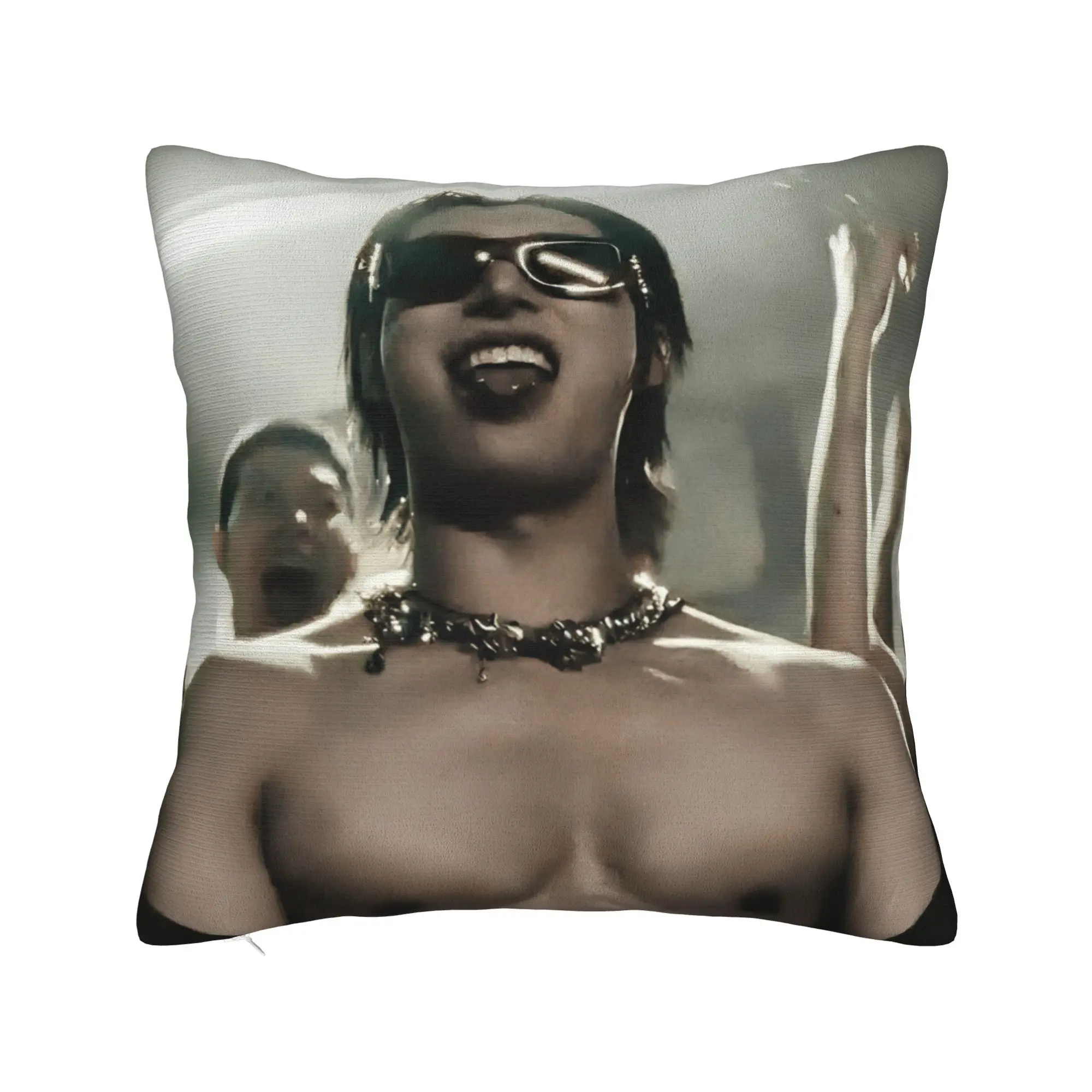 Mingi Ateez Cool Pillow Case  Retro Trendy Pillow Cover Comfy Pillowcases For Wedding Party Home Decor