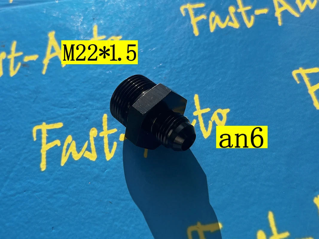 male M22 P1.5 M22 * 1.5 M22*1.5 22*1.5 to 6an an6 an 6 male adaptor adapter Fitting