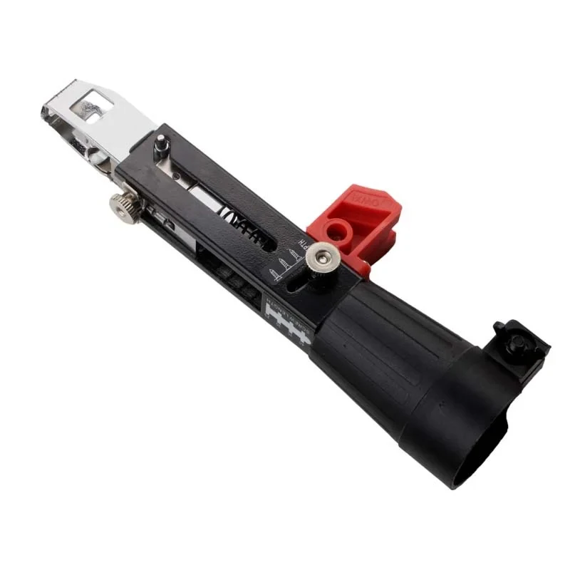 Auto Feed Chain Belt Screw Gun Adapter Wood Carpentry Drywall Automatic Nailing Drill Attachment Head view 2