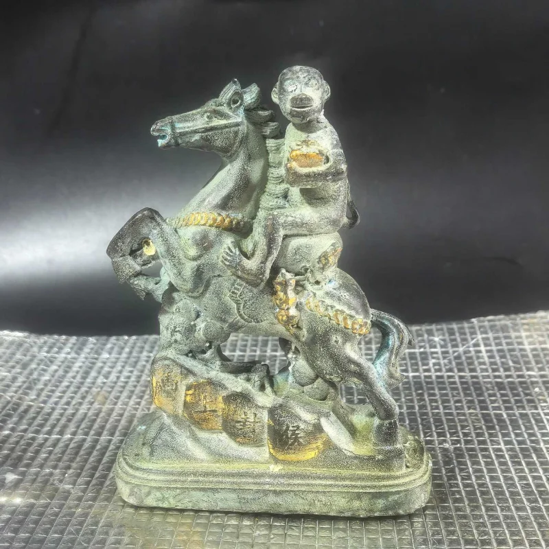 Gilt copper ornaments symbolizing promotion to a marquis status, instant wealth, home decoration crafts