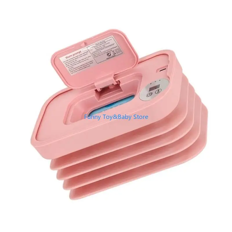 Verstelbare temperatuur Babydoekje Warmer Verwarmingssysteem Opvouwbaar Ruimtebesparend C90B