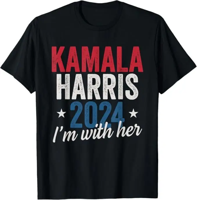 Kamala Harris 2024 Support I'm with her T-Shirt