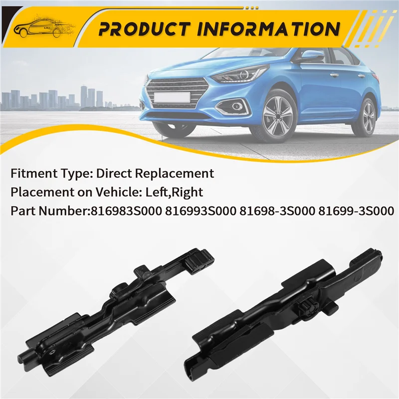 

81699-3S010 81698-3S010 Car Sunroof Rear Sled Assembly Fits For Hyundai & Kia Models 2011-2020