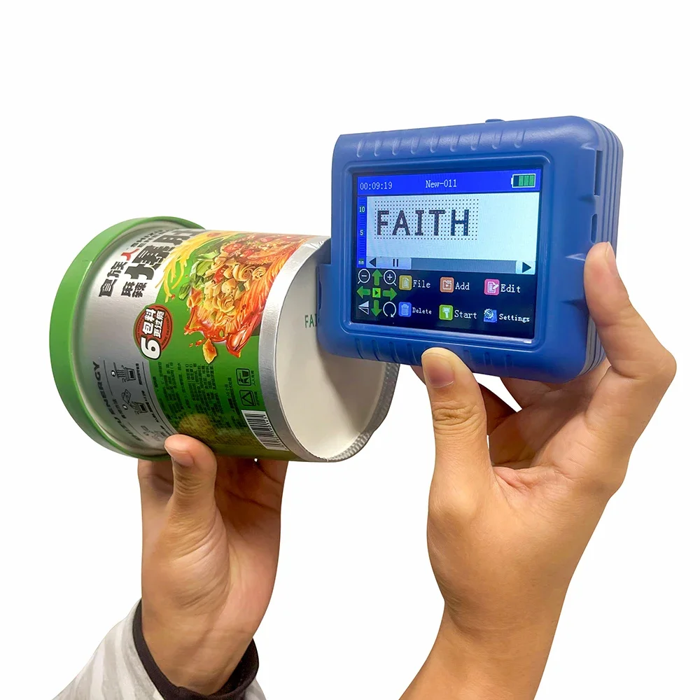 Faith New Design Expire Date Printing Machine Portable Handheld Inkjet Mini Printer For Small Things Bottle Can Package