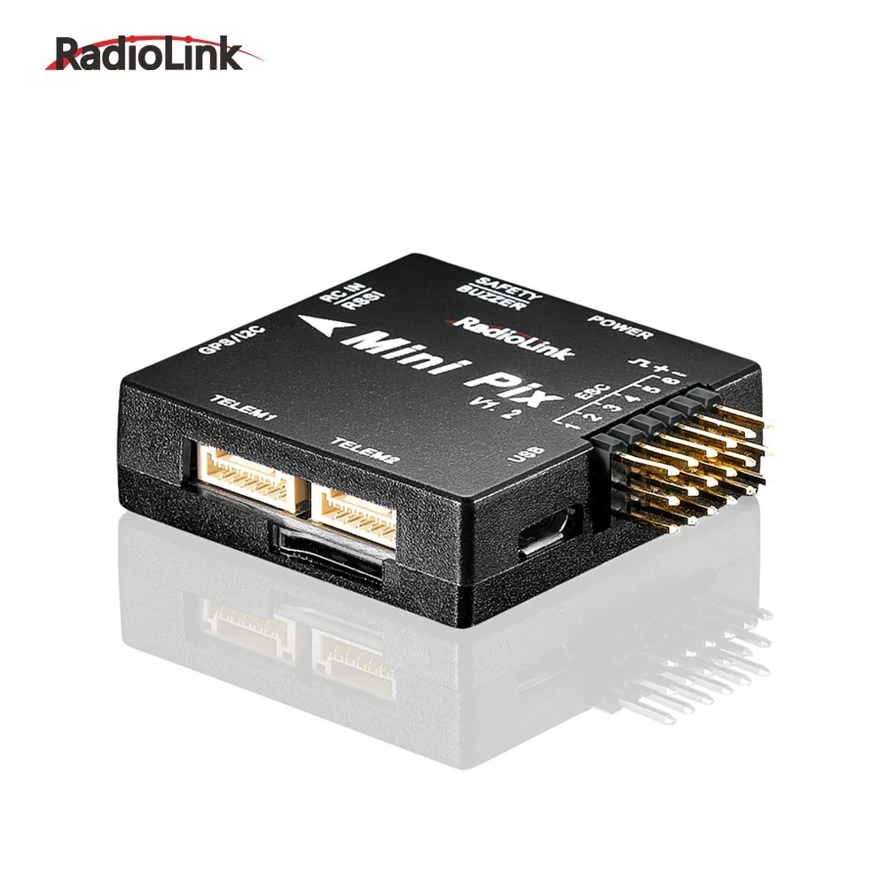 Radiolink Mini Pix APM Flight Controller V1.2 FC 3-6 Axis FPV Drone/Helicopter/Aircraft/Quad/Car/Boat Software Vibration Damping