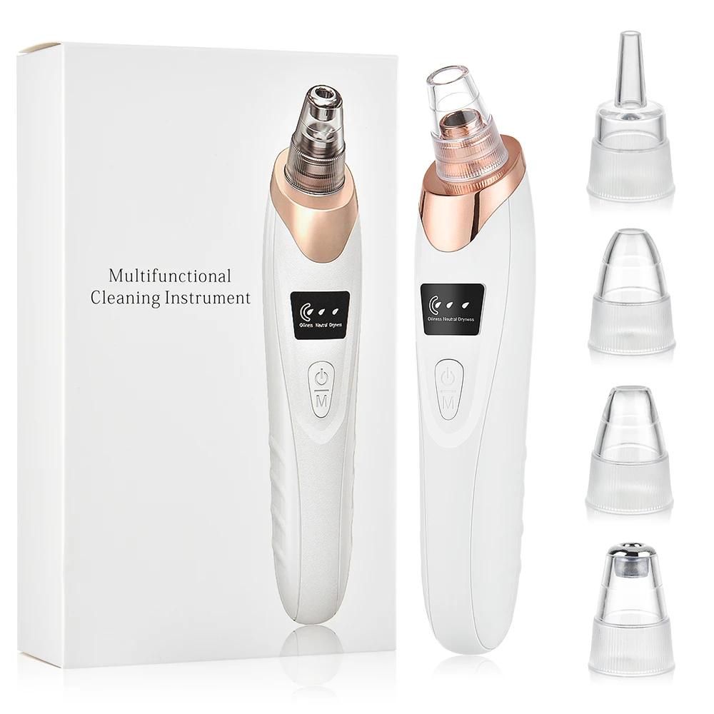 

Electric Blackhead Remover Vacuum Cleaner Black Spots Removal Facial Deep Cleansing Pore Cleaner Machine Face Skin Care Tools