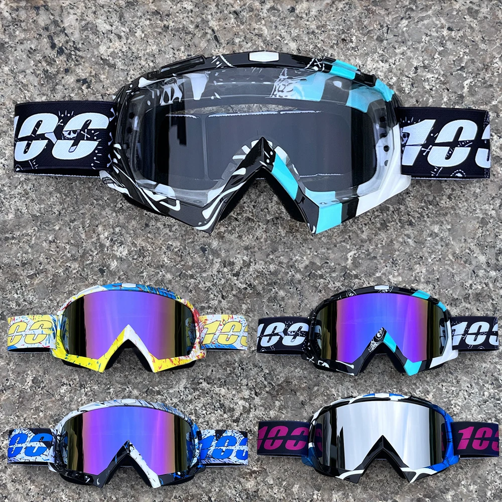 Motorcycle Glasses Motocross Goggles Helmet MX Moto Dirt Bike ATV Ski Outdoor Sports Glass Scooter Mask Cycling Glasses