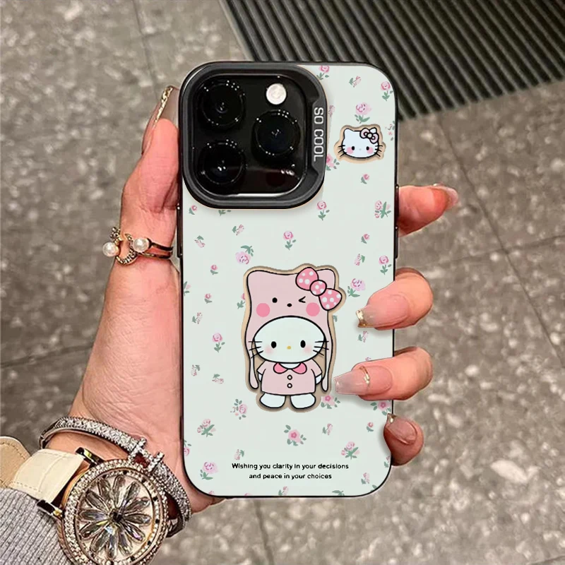 

Full screen flower Hello Kitty Case For Samsung Galaxy S25 S24 S23 S22 S21 Ultra Plus FE A56 A16 A15 A55 A54 A53 A36 A35 Cover