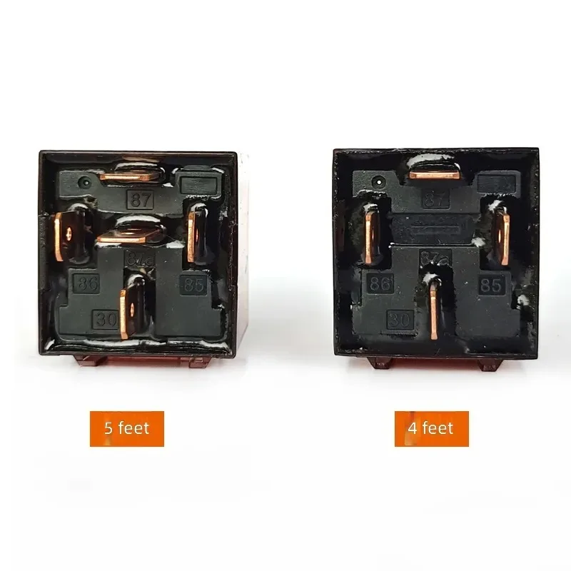 Relay 12V 4 Pin 5 Pin Universal Truck Modified High Power All Copper 24V