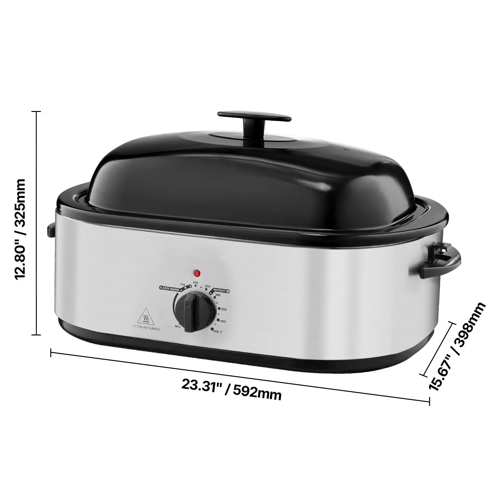 22QT Electric Turkey Roaster Oven 4