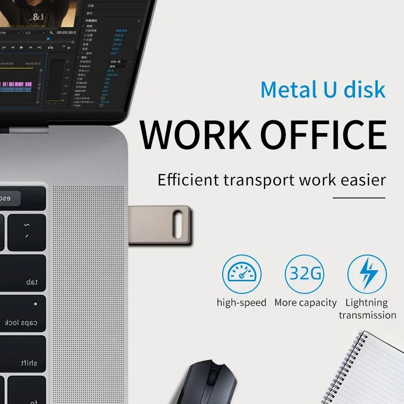 ذاكرة محرك فلاش USB 64 جيجابايت USB2.0 محرك القلم للكمبيوتر بندريف أكثر من 10 قطعة شعار مخصص مجاني كإعلان شركة Gift Bidding