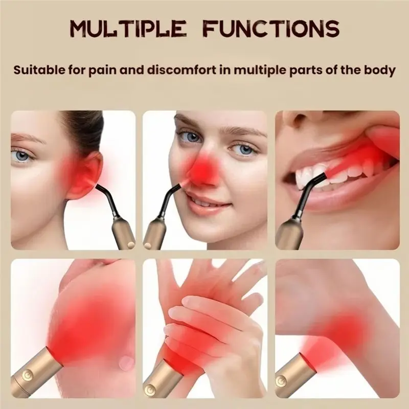 N85R-Multifunctional Handheld Infrared Therapy Device(Pulsed Therapy)- For Nasal, Ear, Oral Application Home Therapy Lamp
