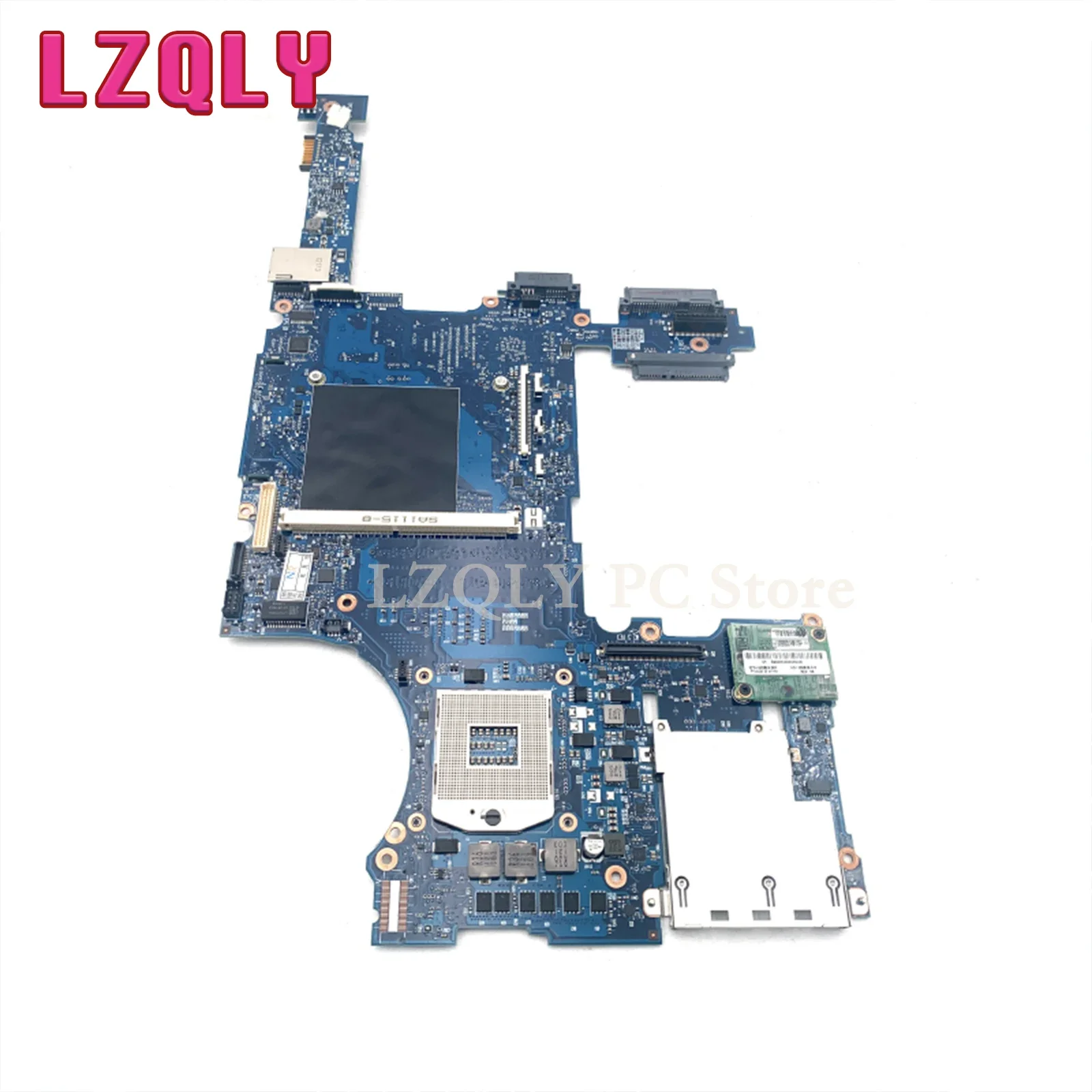 LZQL para placa-mãe de laptop HP EliteBook 8760W 652508 -001 QM67 DDR3 com slot gráfico totalmente testado