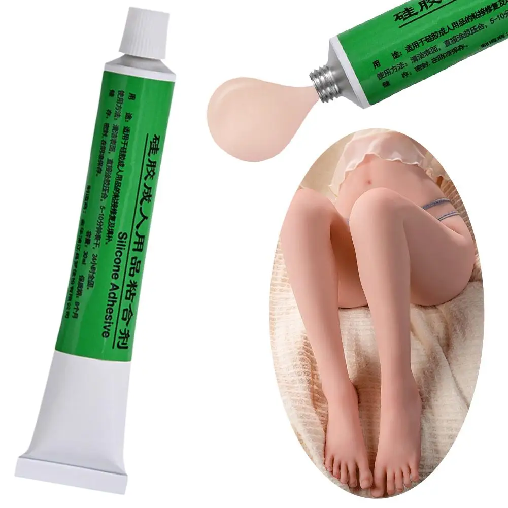 لعبة من السيليكون إصلاح الغراء سيليكون نموذج دمية ملء الغراء اللحم الملونة سيليكون دمية إصلاح الغراء الجلد الغراء لدمية السيليكون