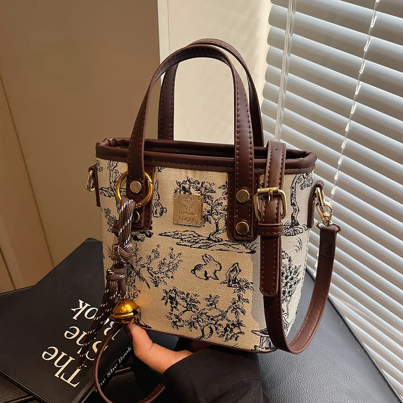 

Fashionable Versatile Crossbody Bag for Women Shoulder Bags Hand-held Women Bucket Bag Purse and Handbags Designer Bag Сумка Sac