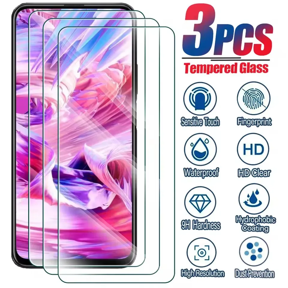 3Pcs Tempered Glass…