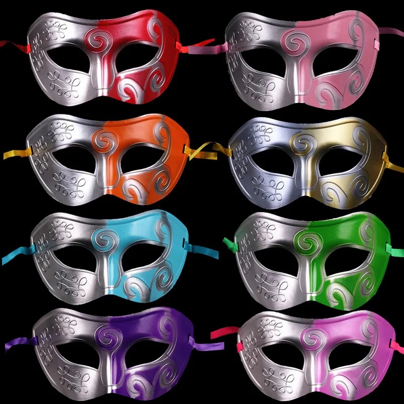 Sexy Gentleman Maskerade Masker Half Gezicht Dance Party Fancy Banket Eyemask Kostuum Bruiloft Decoratie Props Meerdere Kleur