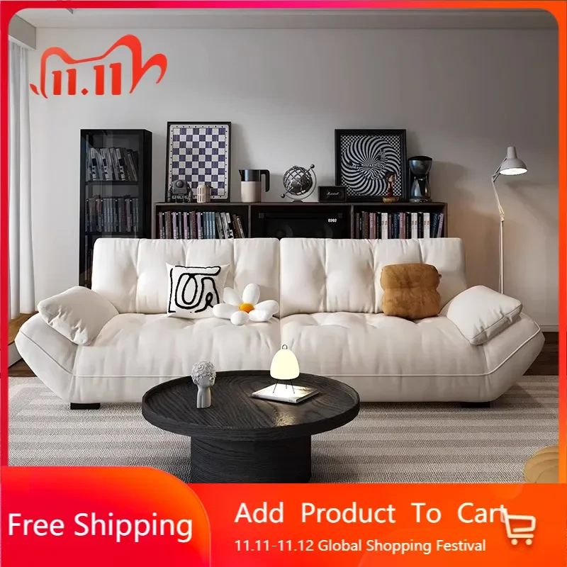 

Bedroom Floor Sofa Armrest Adult Minimalist Corner Modern Sofa Large Comfortable Replica Bedroom Princess Postmodern Furniture