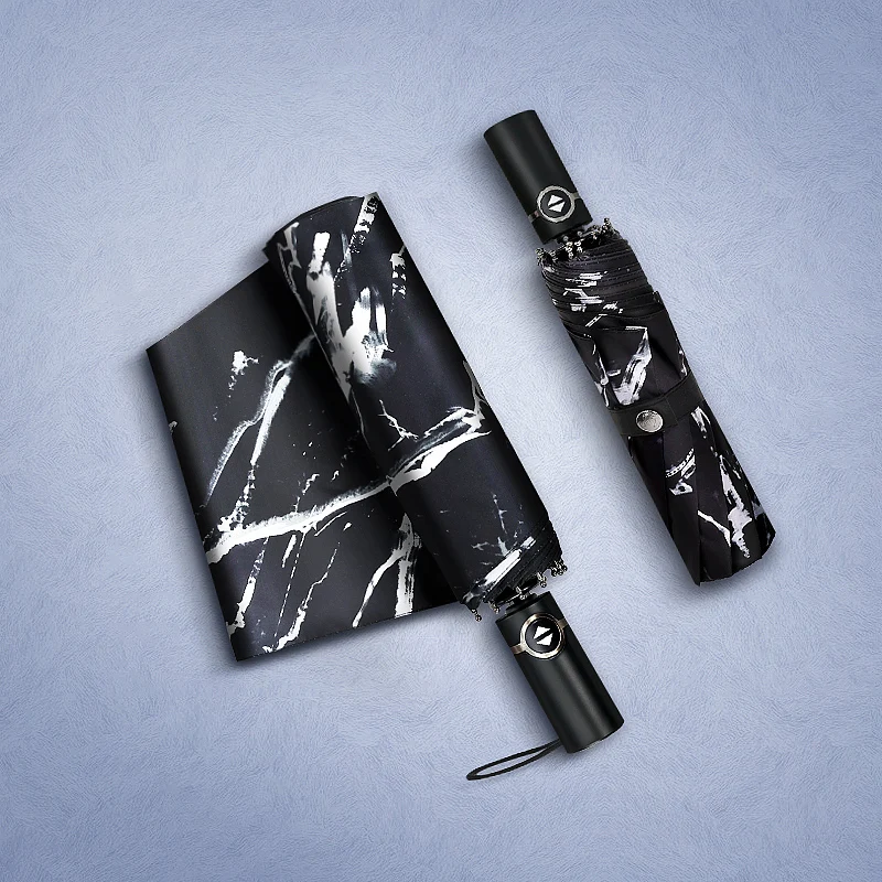 

Automatic Umbrella UV Protection Sunshade Rainproof Men's Student Simple Foldable Dual Purpose Women's Xuebao Home Daily Use