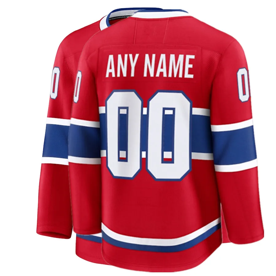 

Famous brand Montreal Ice hockey jerseys with embroidered men women youth customized #93 DEMIDOV #22 CAUFIELD #48 HUTSON