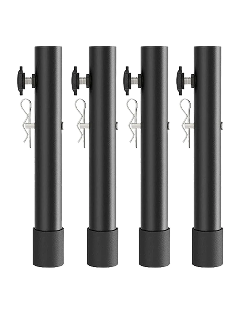 

4pcs Table Leg Extenders for Folding Tables, Folding Table Leg Extensions for Straight and Bent Legs