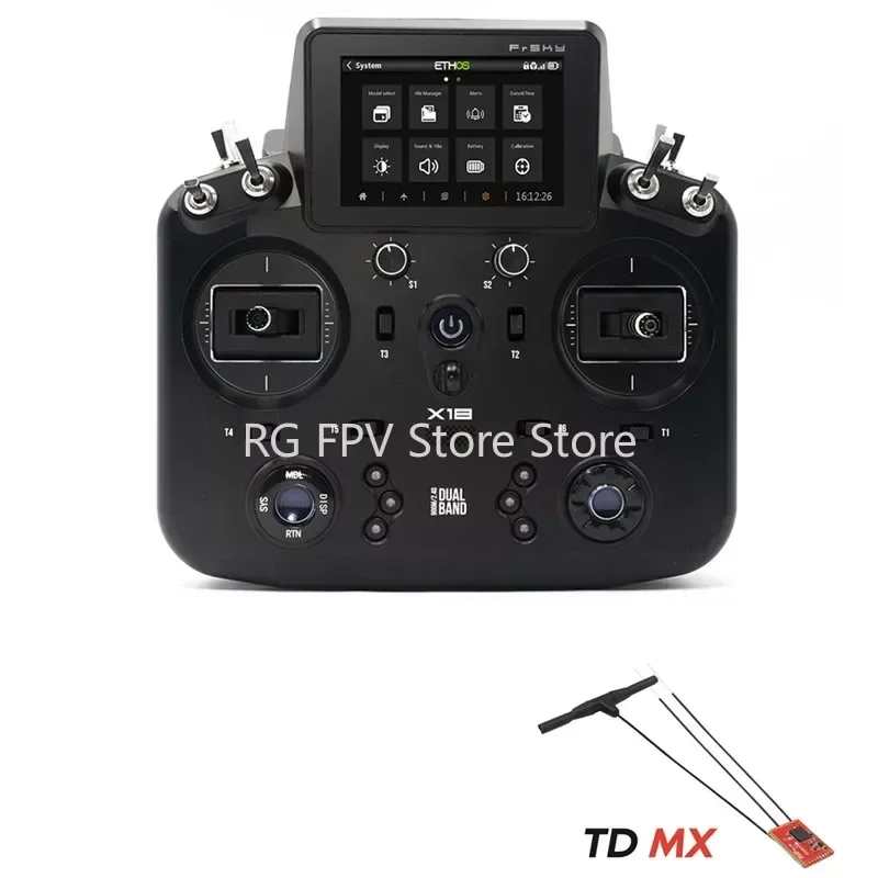 

FrSky Tandem X18 Transmitter 900MHz/2.4GHz Dual-Band Compatible ACCST D16 ACCESS ETHOS Systemethos With TD MX Rreceivers