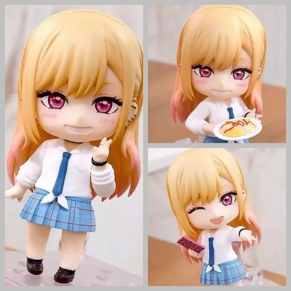 In stock My Dress-Up Darling Kitagawa Marin 1935 Q version Nendoroid Premium Version Pvc Japanese Anime Action Figure Toy Model