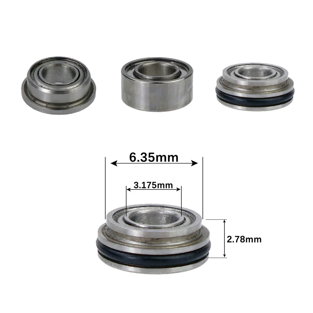 20Pcs Dental Ceramic Bearing All Sizes SR144 SFR144 SFFR144 Flange Ceramic Ball Bearing N*S*K KA-VO W-H Handpiece Spare Parts