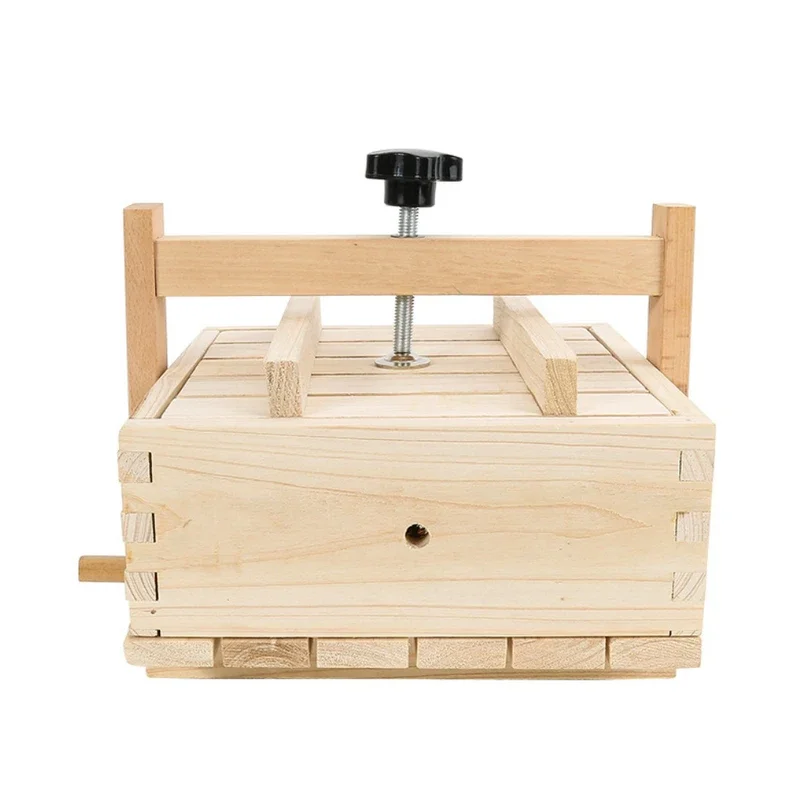 Wooden Home Tofu Mould Set DIY Mould Kitchen Homemade Soy Curd Tofu Cooking Tool