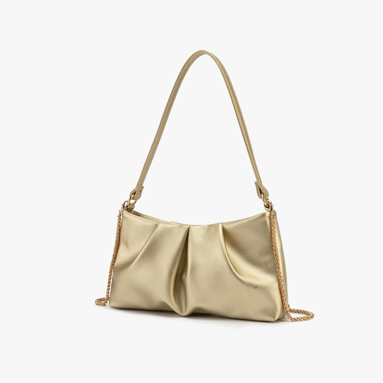 Designer-Geldbörsen und Handtasche, Umhängetasche, Geldbörse, Damentasche, Hochzeit, Abend, Clutch, Partytasche, goldene Tasche – Detail 23