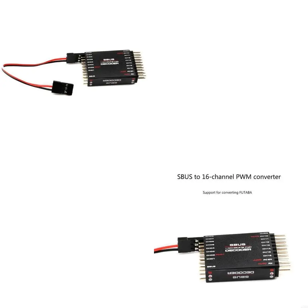  SBUS to 16CH PWM Converter SBUS to PWM/PPM Decoders Two Way Support Conversion