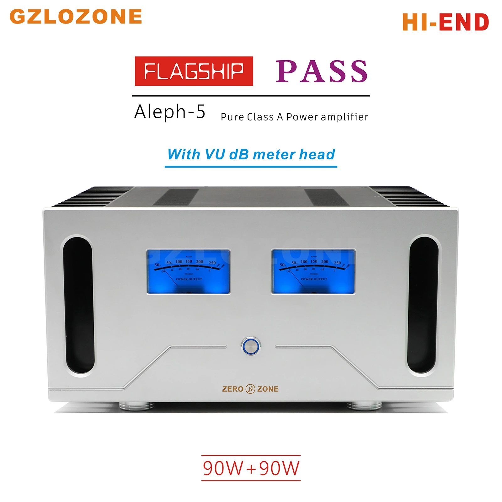 

Flagship HI-END PASS Aleph-5 Pure Class A Power amplifier PASS A5 Amplifier 60--90W 4--8 ohm