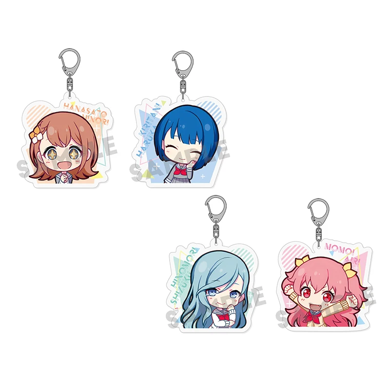 Neues Design PJSK Projekt Sekai Bunte Bühne SD Niedlicher Kawaii Acryl Schlüsselanhänger Schlüsselanhänger Gurt Figur Hängezubehör – Detail 6