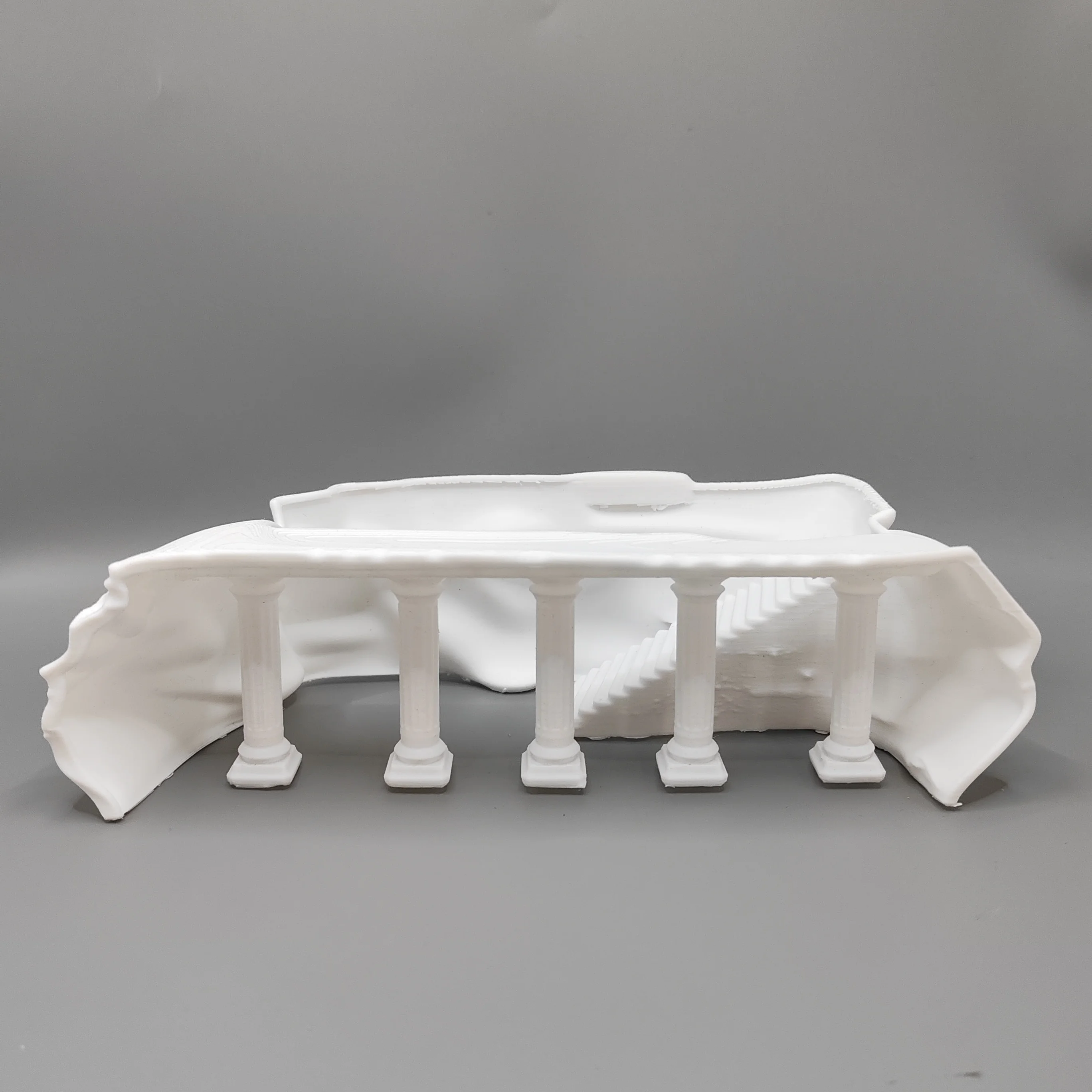 3D Printed Ancient Greek Temple Ruins Aquarium Decor, Roman Column Fish Tank Landscape Ornament, Underwater Scene Layout Ornamen