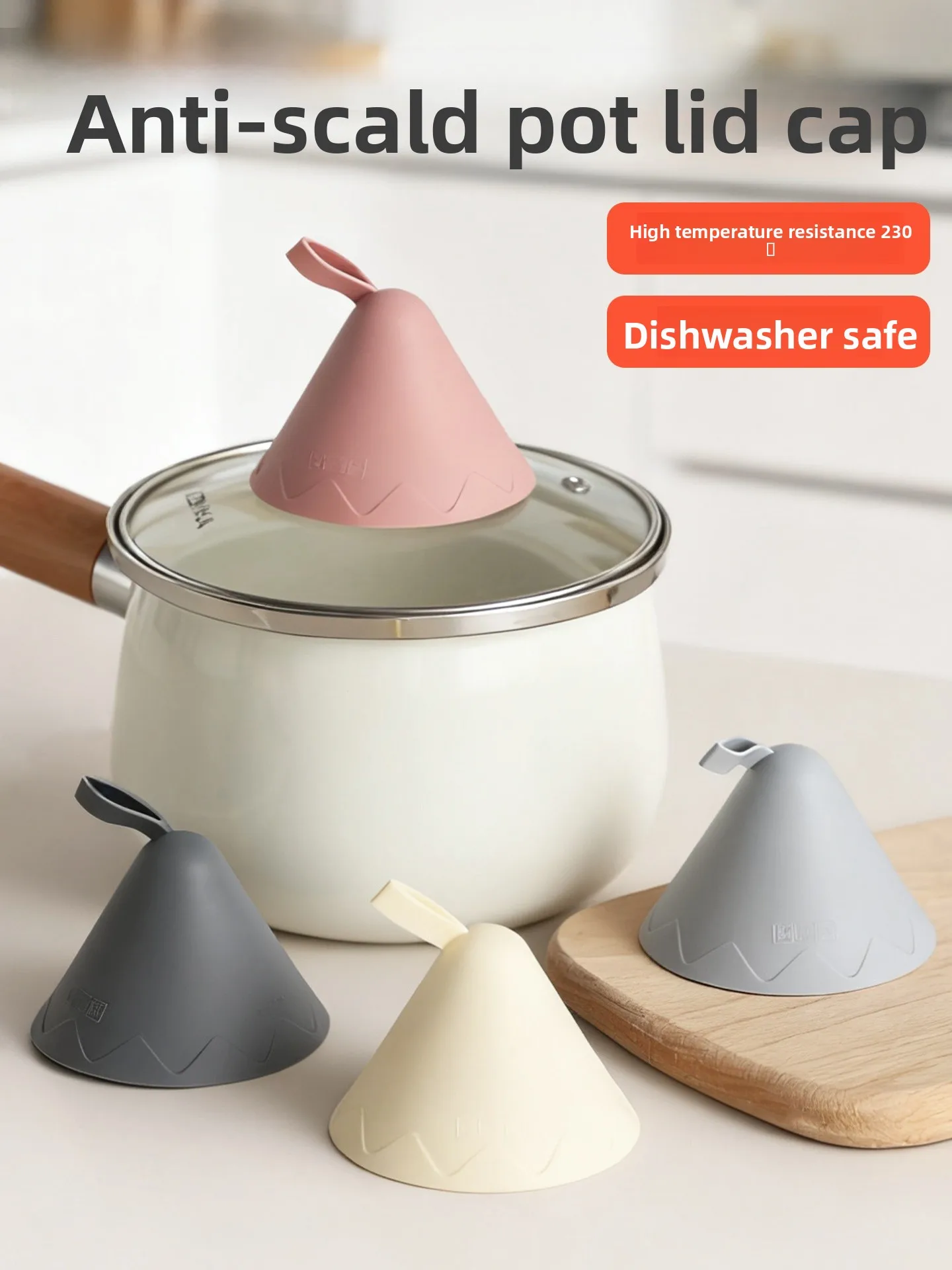 Thiened Silicone Pot Lid Heat Resistant Kitchen Gloves for Microwave Oven Oven Use Home Use Heat Resistant Gloves