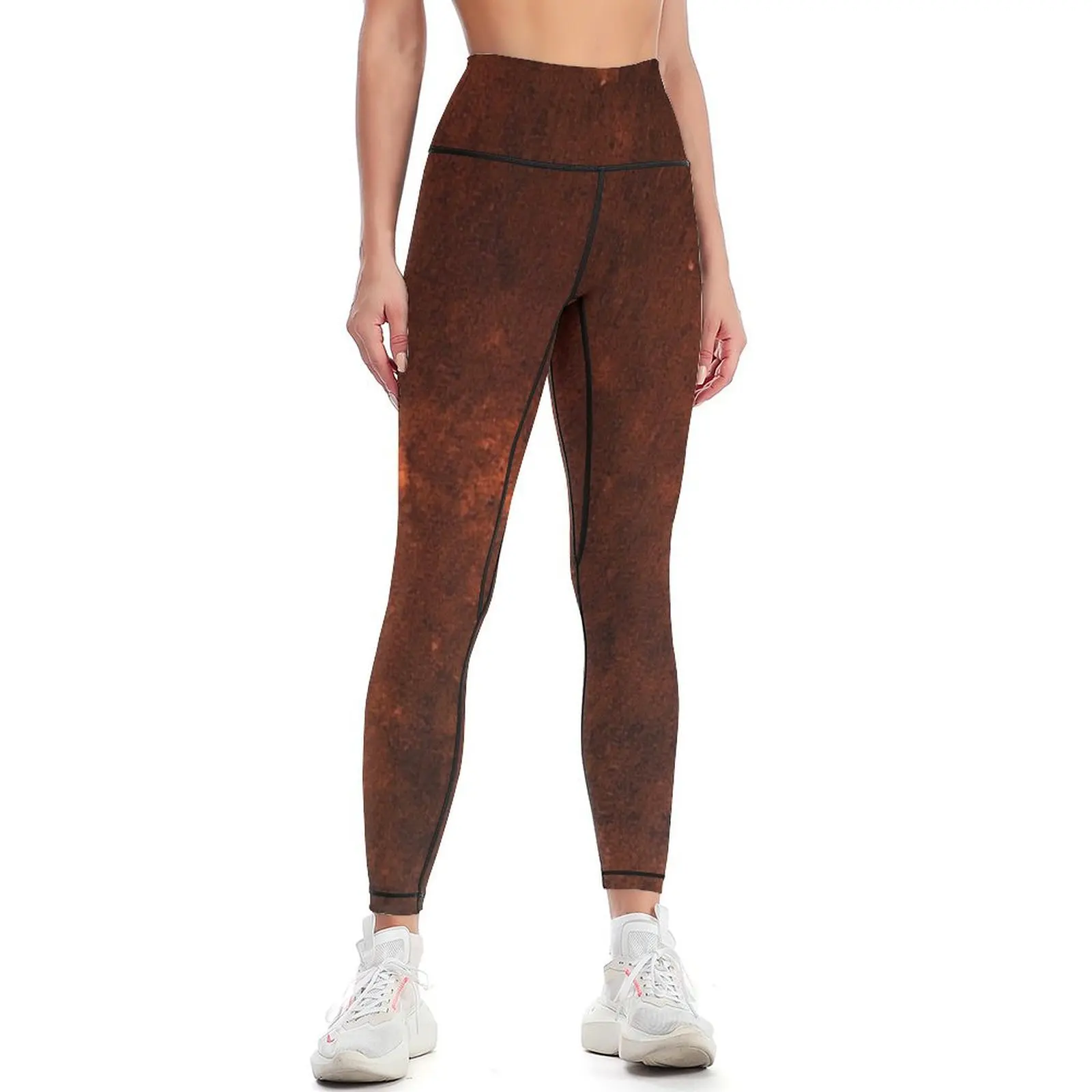 Copper Plate Leggings leggins push up woman Women sportwear Womens Leggings