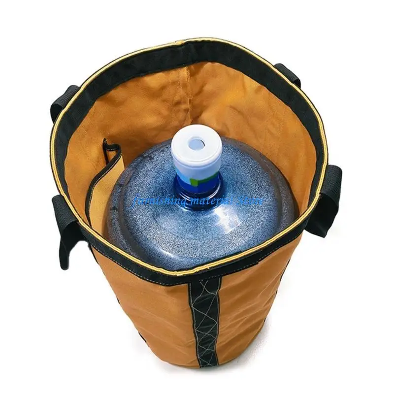 

Y5GD Multifunctional Tool Bucket Tool Organizers Tool Storage Bag Waterproof Tool Bag Bucket Linemen Bag Tool Accessories