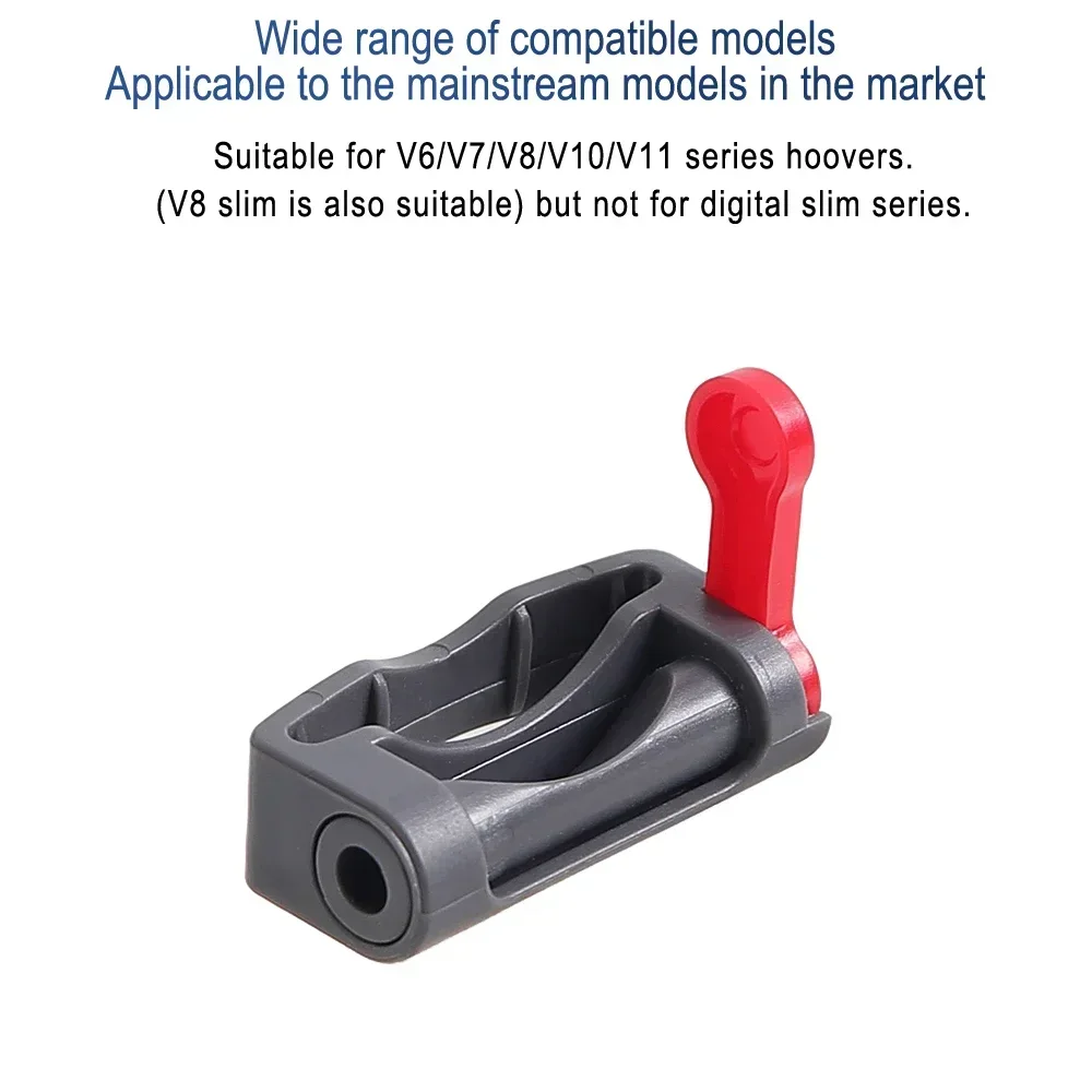 Zamek przycisku odkurzacza automatycznego do Dyson V6 V7 V8 V10 V11 V12 V15, części zamienne, wygodny zamek przycisku zasilania