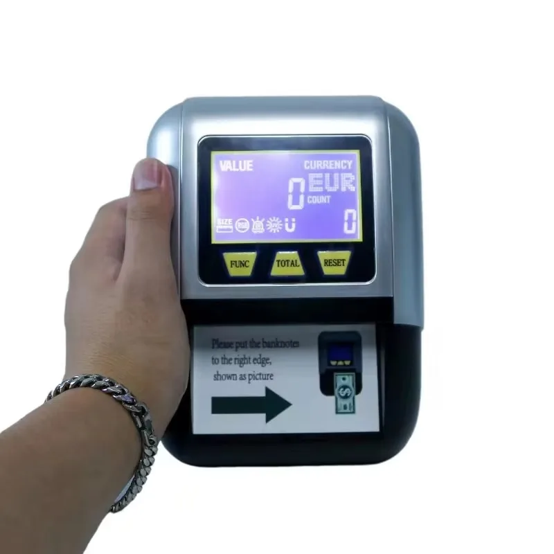 

New Arrival Cash Money Machine with LED Display Currency Detector for Hotels and Stores