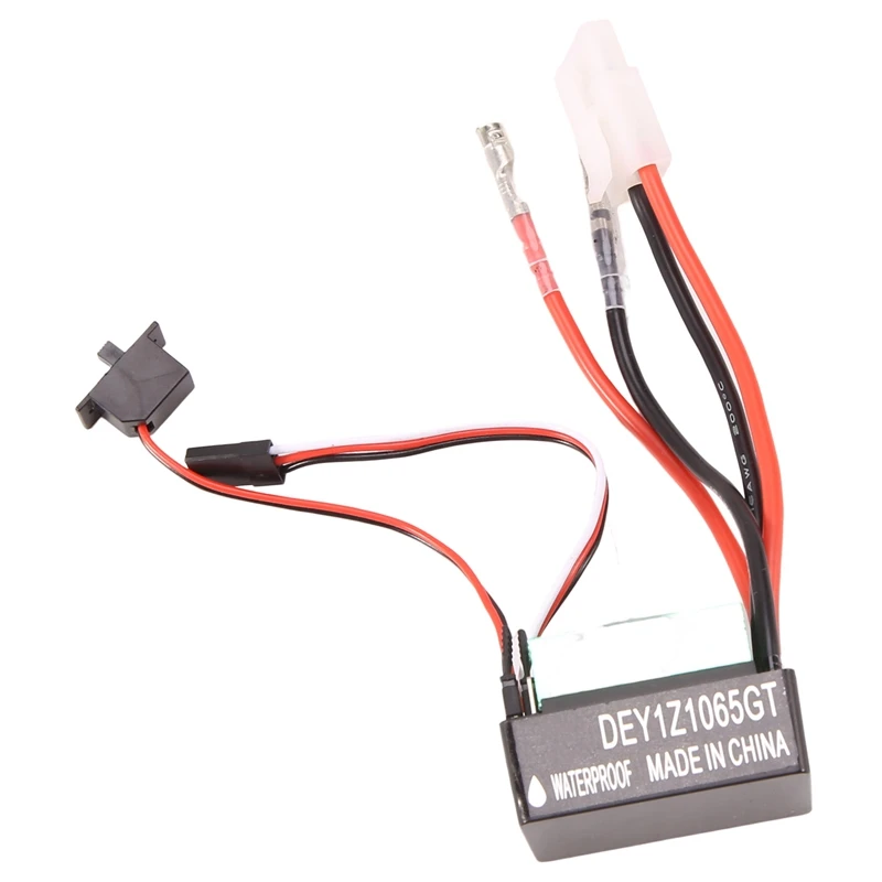 

65A ESC Waterproof Brushed Electric Speed Controller With Tamiya Plug For Traxxas Trx4 Axial SCX10 HSP RC4WD HPI RC Car