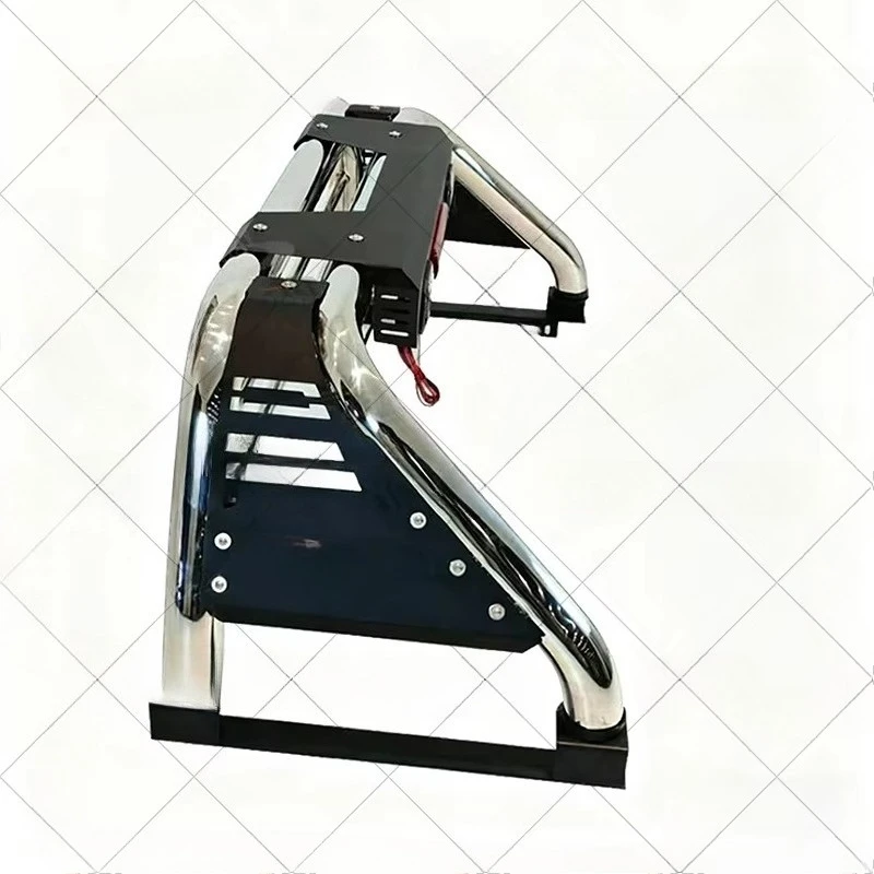 

High Quality Carbon Steel Frame with Lights Gantry Sturdy Off-road Roll Cage for Amarok Accessoriescustom