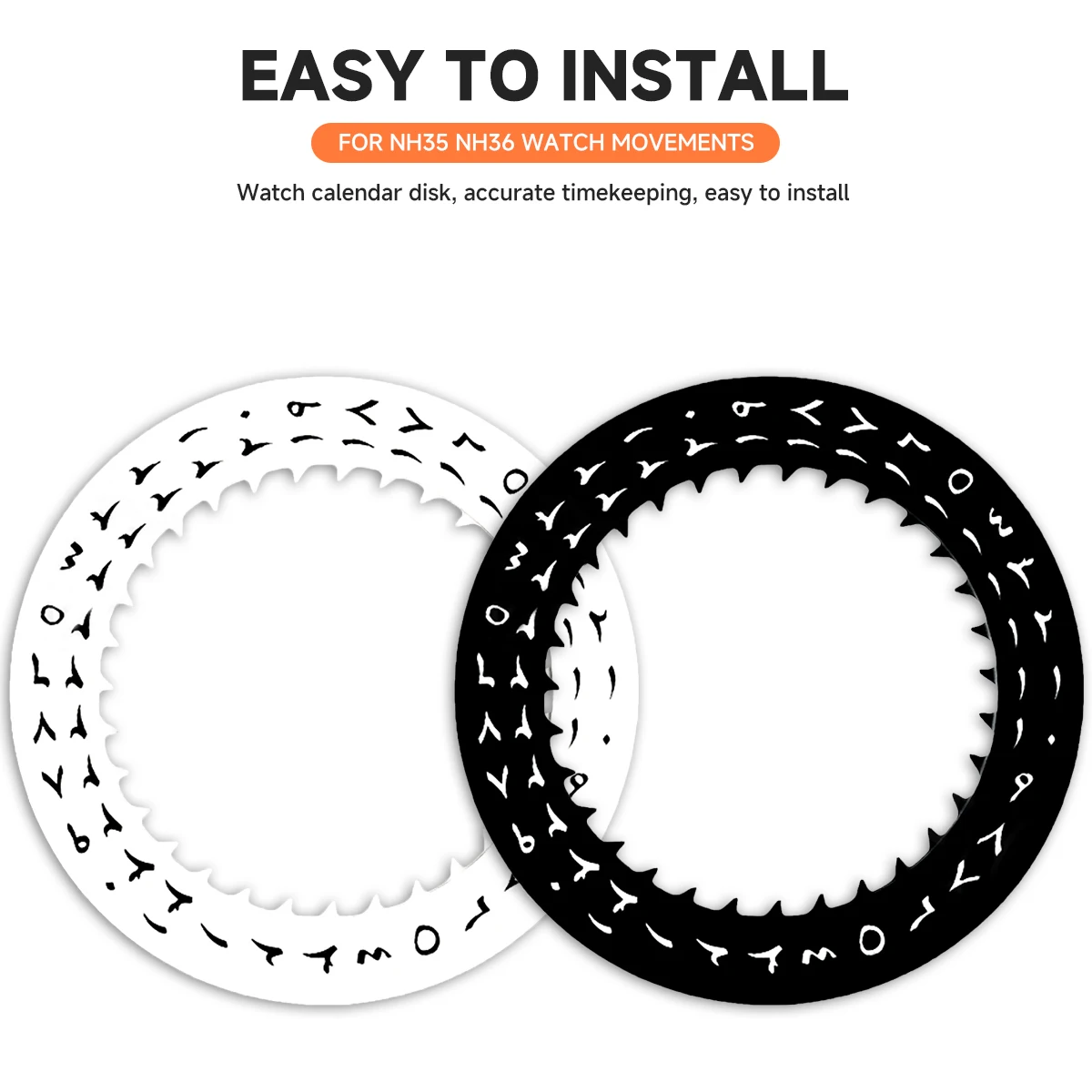 ل NH35 NH36 تاريخ الحركة تاريخ الاتصال الهاتفي في 3.0H/3.8H/6.0H صالح ل NH35 NH36 اليابان التلقائي Movemont تاريخ عجلة التصحيح