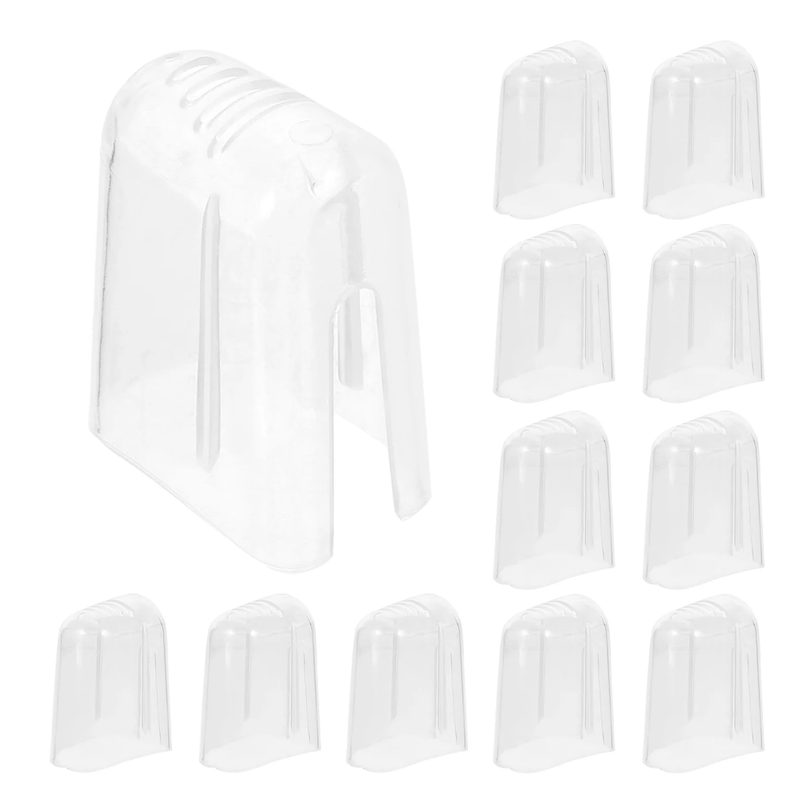 24 stuks tandenborstelhoezen doppen stofdicht draagbaar reisaccessoires gemakkelijk open dicht universele pasvorm tandenborstelbekleding