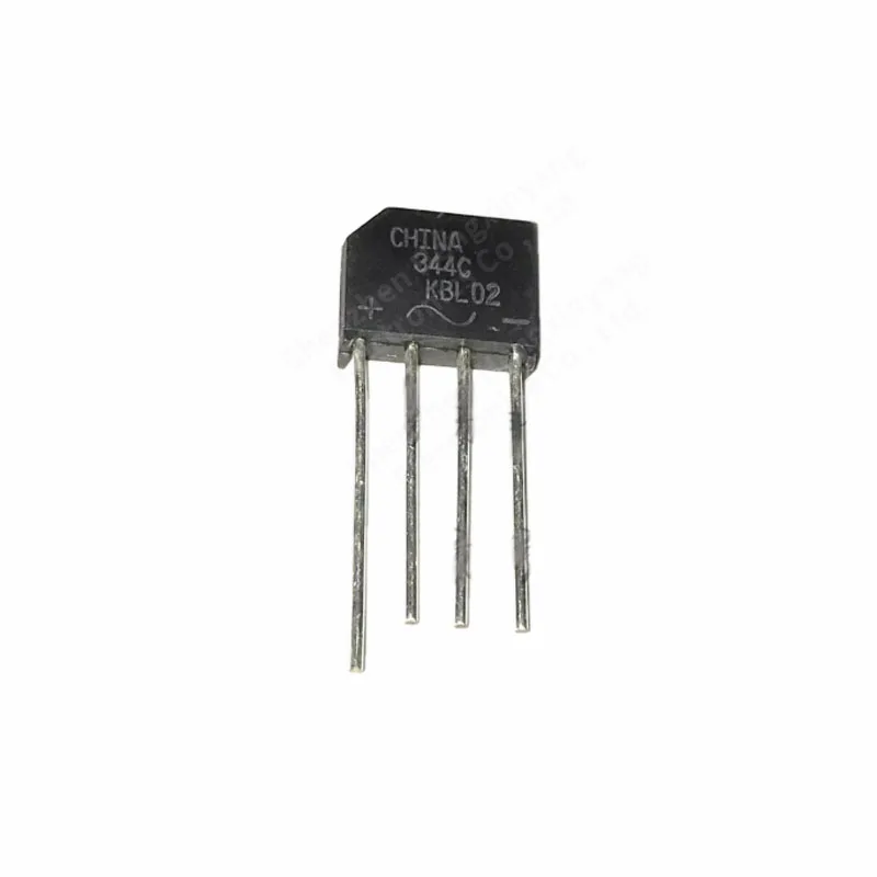 5PCS KBL02-E4/51 bridge rectifier 4.0A 200V package KBL