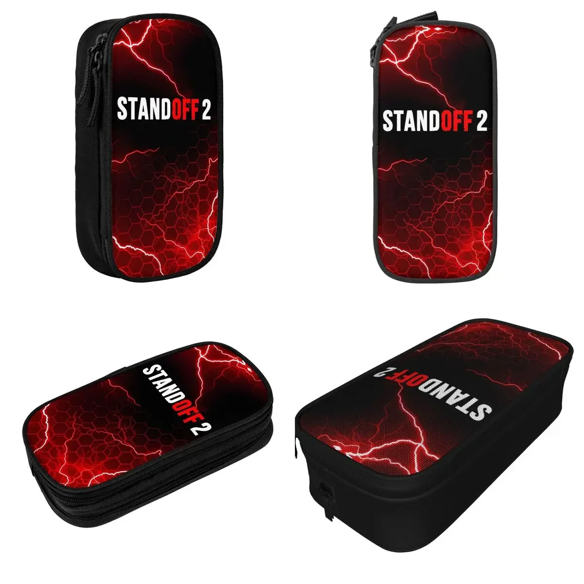 Estuche para lápices Standoff 2 Shooter, bonito portalápices, bolsas, almacenamiento grande para estudiantes, estuches de regalo para la escuela