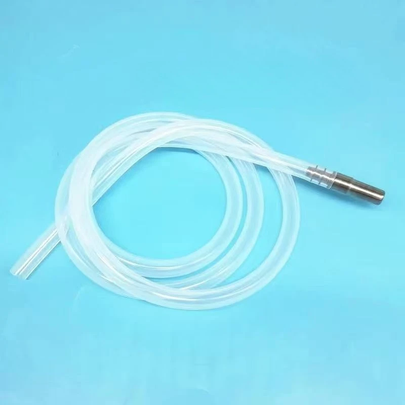 

Dental Materials Suction Hose Metal Conversion Head Strong Suction Tube High Temperature Resistance Dental Lab Chair Equipment
