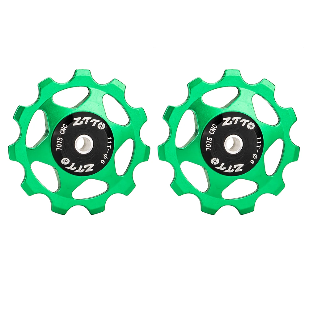 ZTTO MTB Fahrrad Schaltwerk Stützrad 11T 13T Stahl Lager Pulley AL7075 CNC Rennrad Guide Roller Idler 4mm 5mm 6mm