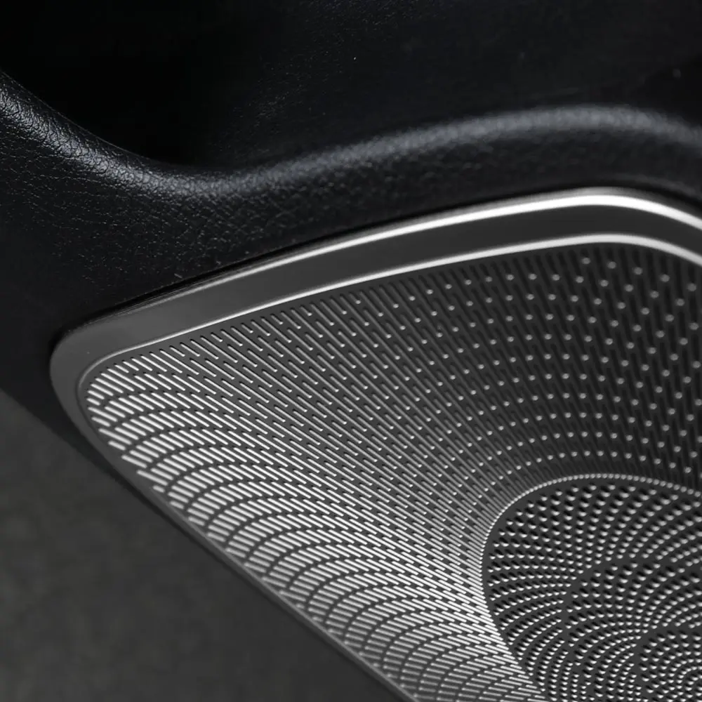 Interior Door Speaker Decoration Cover Trim Compatible with KIA Stinger 2018 2019 2020 2021 2022 LHD RHD