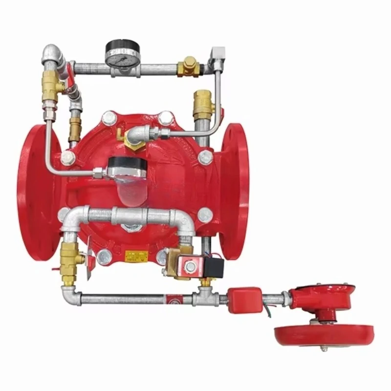 نظام صمام Deluge صمامات شفة أخدود من الفولاذ المقاوم للصدأ صمامات Deluge إنذار الحريق صمامات Deluge #4