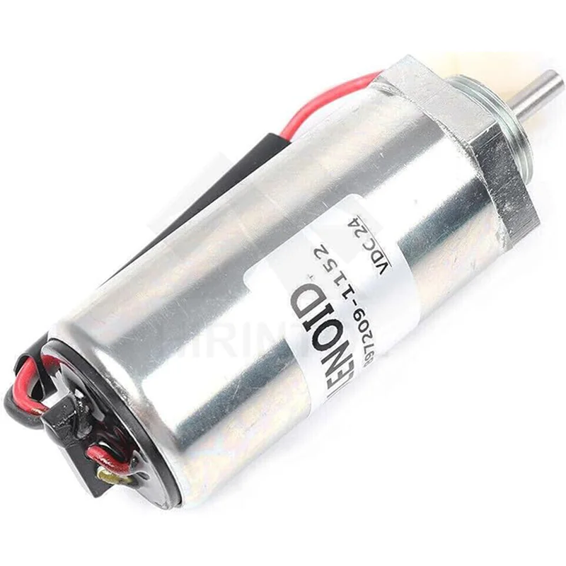 إيقاف الملف اللولبي 8972091152 24V لـ Isuzu 4LE2 4LE2X لسوميتومو لشركة هيتاشي MV2-40 EX4U EX40U EX55 EX58 ZX40U حفارة